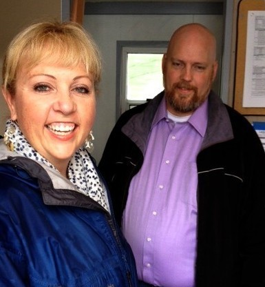 MelanieandDavepaperwork