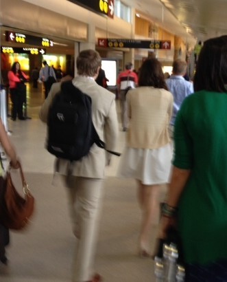 Co-stars Webber and Knightly ahead of us post-security