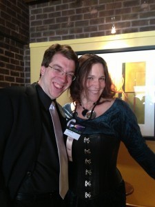 Technically I lost a bet and owed Veronica Giguere dinner on Saturday night. DARN!