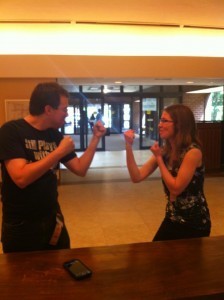 I seem to have found a new nemesis in KT Bryski. I went easy on her. My mistake.