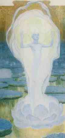 Art seems to capture Kheperu best; this is The Lotus Soul by Frantisek Kupka, 1898. This is what the energy feels like in Kheperu