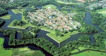Naarden in Holland