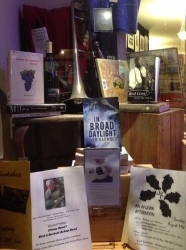 Front window of Bird &amp; Beckett Books