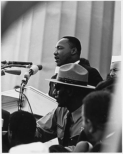 Dr. Martin Luther King, Jr. speaking at the March on Washington for Jobs and Freedom, August 28, 1963. Image by Rowland Scherman via the National Archives. 