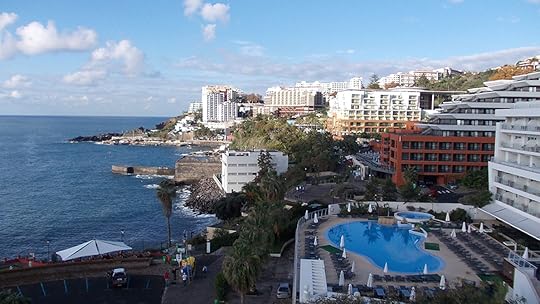 The view from the apartment.