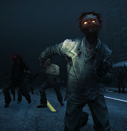 Leonard was killed by zombies.