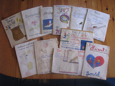 all my little pop-up booklets