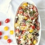 Greek Quinoa Salad from MomAdvice.com.