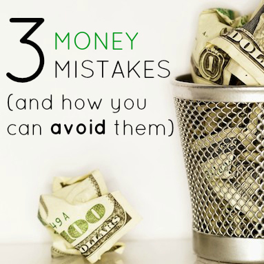 money mistakes