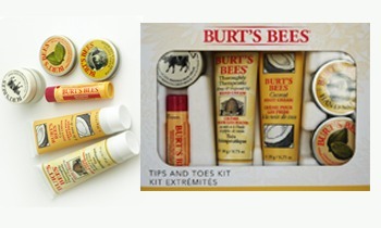 Burt's Bees Tips and Toes Kit