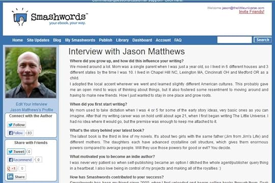 Smashwords Interviews with Authors
