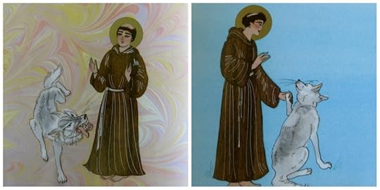 St. Francis Wolf collage