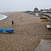 Chesil Cove and the sea wall