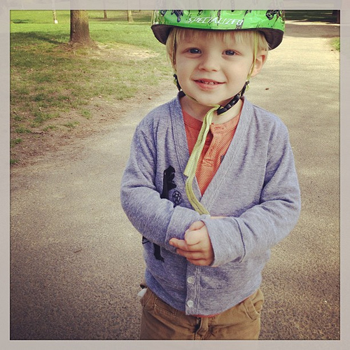 Today he decide to say "exactly" and "probably" in every possible instance where appropriate. #lovethiskid #trueelioorlando