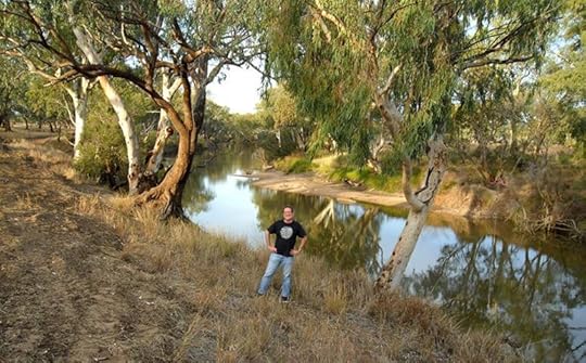 MGB on banks of the Warrego