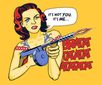 I said goodbye to half my readers, but I didn't mean to