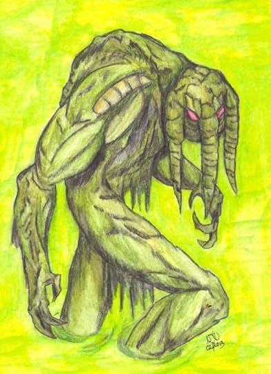 The Startling Man-Thing by Nick Davis