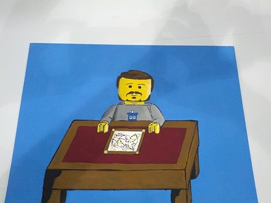 LEGO Tabletop painting!