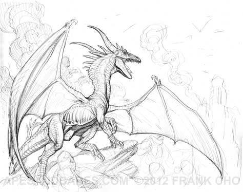 FRANK CHO - The Dreamland Chronicles - art prelim