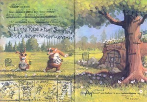 BattleBunny2 300x208 Review of the Day: Battle Bunny by Jon Scieszka and Mac Barnett
