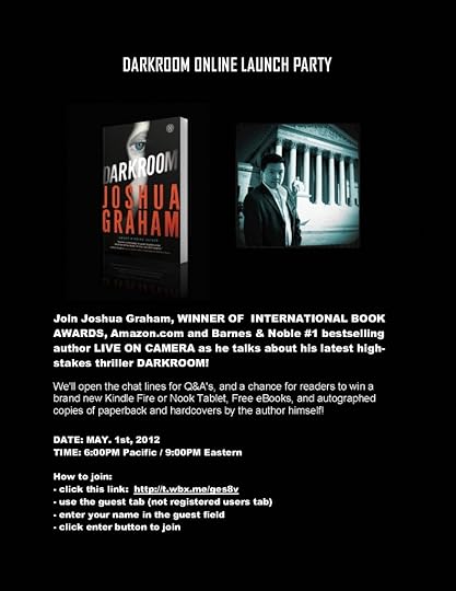 DARKROOM ONLINE LAUNCH PARTY MAY 1ST 2012! You’re Invited!