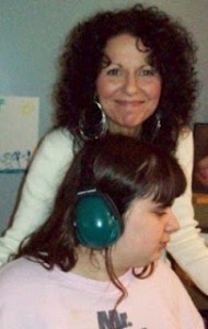 Ferrante and her daughter