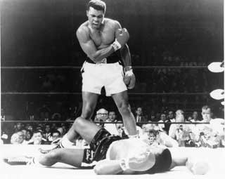 Like Ali beating Sonny Liston