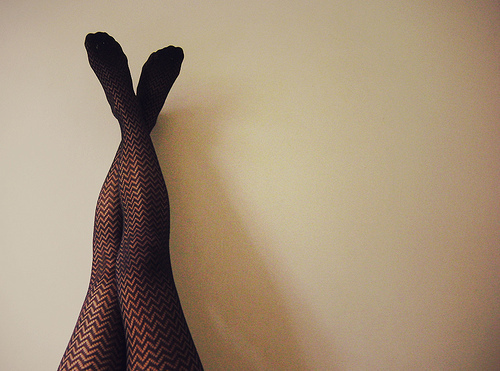 Good girls keep their legs crossed by Helga Weber via Flickr