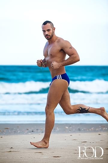 running at beach