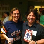 Tom Connair holds proof that Play Dead has been released in paperback.