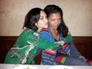 Sister time with my sister Ife! Who like me is always herself! I love that about her...