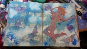 If I could fly... Journal Page full
