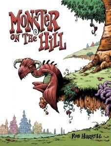 MonsterOnHill1 227x300 Review of the Day: Monster on the Hill by Rob Harrell