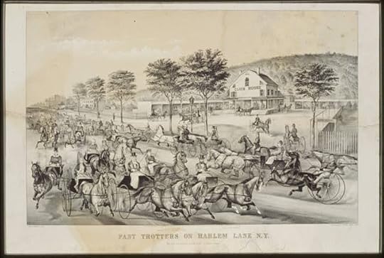 Fast trotters on Harlem Lane, N.Y.