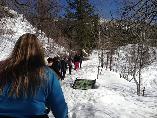 WHITE Gathering Snowshoe, March 27, 2013