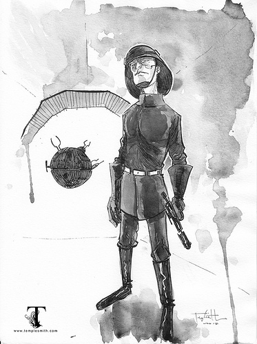 TempleSith Tuesday: Imperial Deathstar Guard with Interrogation Droid
