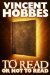 To Read or Not to Read by Vincent Hobbes