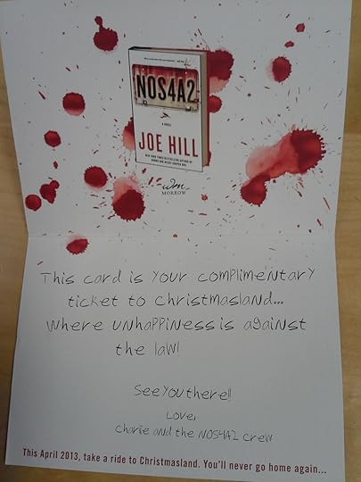 NOS4A2 by Joe Hill Promotional Christmas Card!