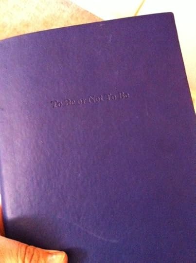 One of Bryony Pearce's notebooks.