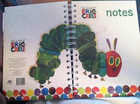 The cover of Colleen's most recent journal.