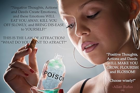 Negative thoughts are Poison to the body, mind and soul