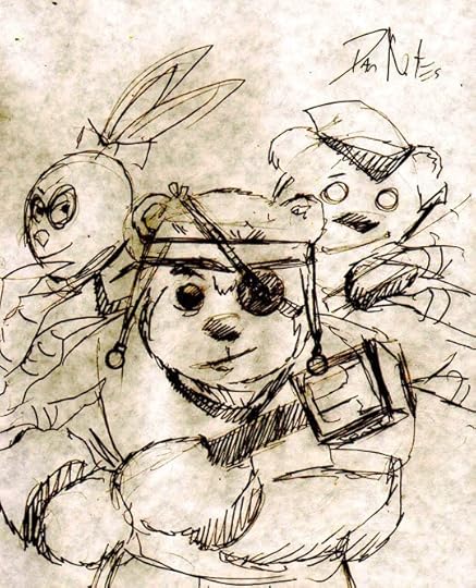 Cuddly Defenders concept art by Dan Nokes