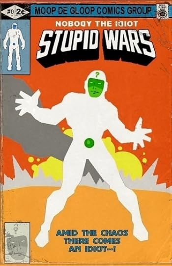 Sean's Homage to The Secret Wars cover with Nobody.