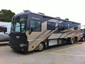 Our Fleetwood RV, ready to be loaded up!