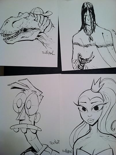 Doug TenNapel Cardboard, EWJ, etc.