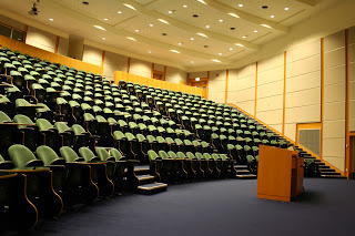 Empty lecture theatre