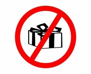 No Gifts