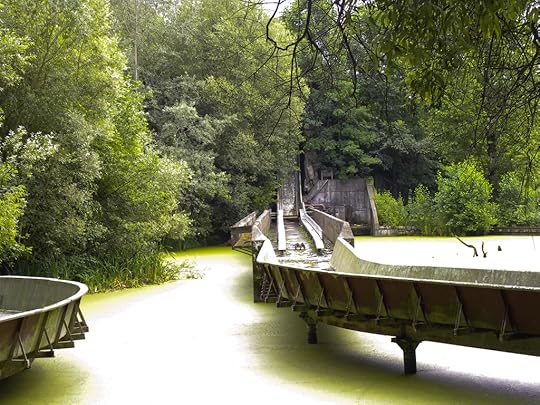 Log ride at abandoned Spreepark Plänterwald, Berlin, Germany by Rool Paap on Flickr.