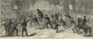 What caused the Whiskey Rebellion?
