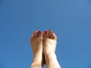 Bonnie's feet